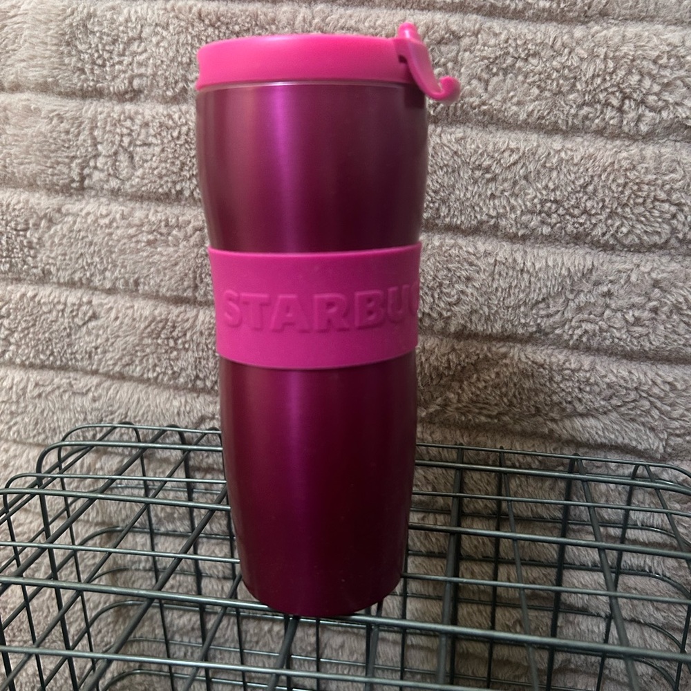 Starbucks Fuchsia Travel Mug